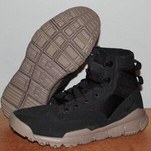 Nike SFB Field 6" Leather Boots Mens 7 Womens 8.5 Black Taupe